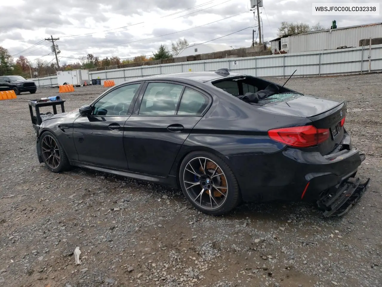 2020 BMW M5 Base VIN: WBSJF0C00LCD32338 Lot: 90515165