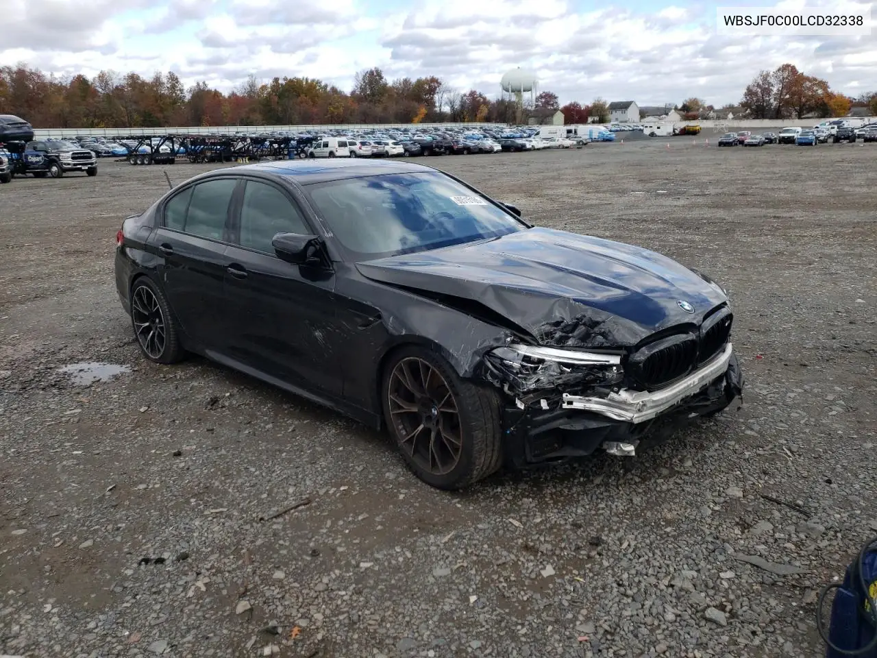 2020 BMW M5 Base VIN: WBSJF0C00LCD32338 Lot: 90515165