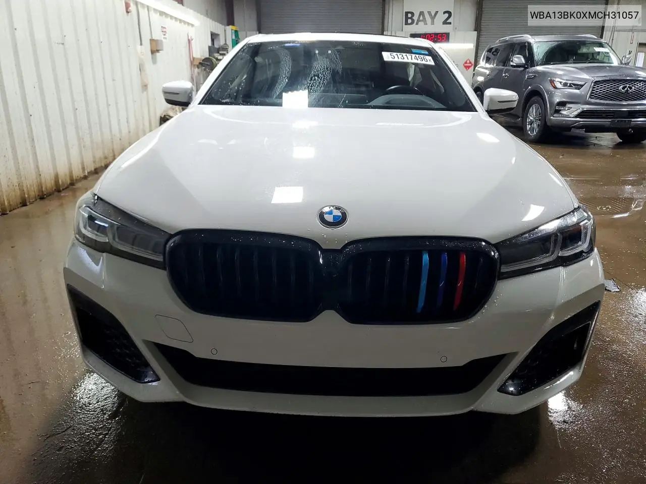 2021 BMW M550Xi VIN: WBA13BK0XMCH31057 Lot: 51317496