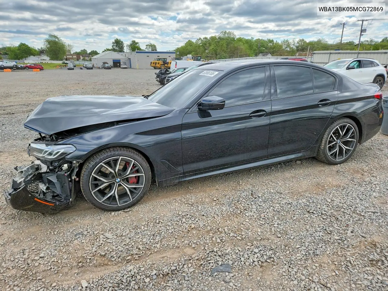 2021 BMW M550Xi VIN: WBA13BK05MCG72869 Lot: 53566106