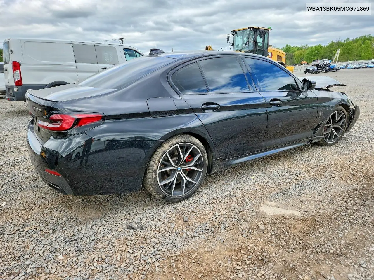 2021 BMW M550Xi VIN: WBA13BK05MCG72869 Lot: 53566106