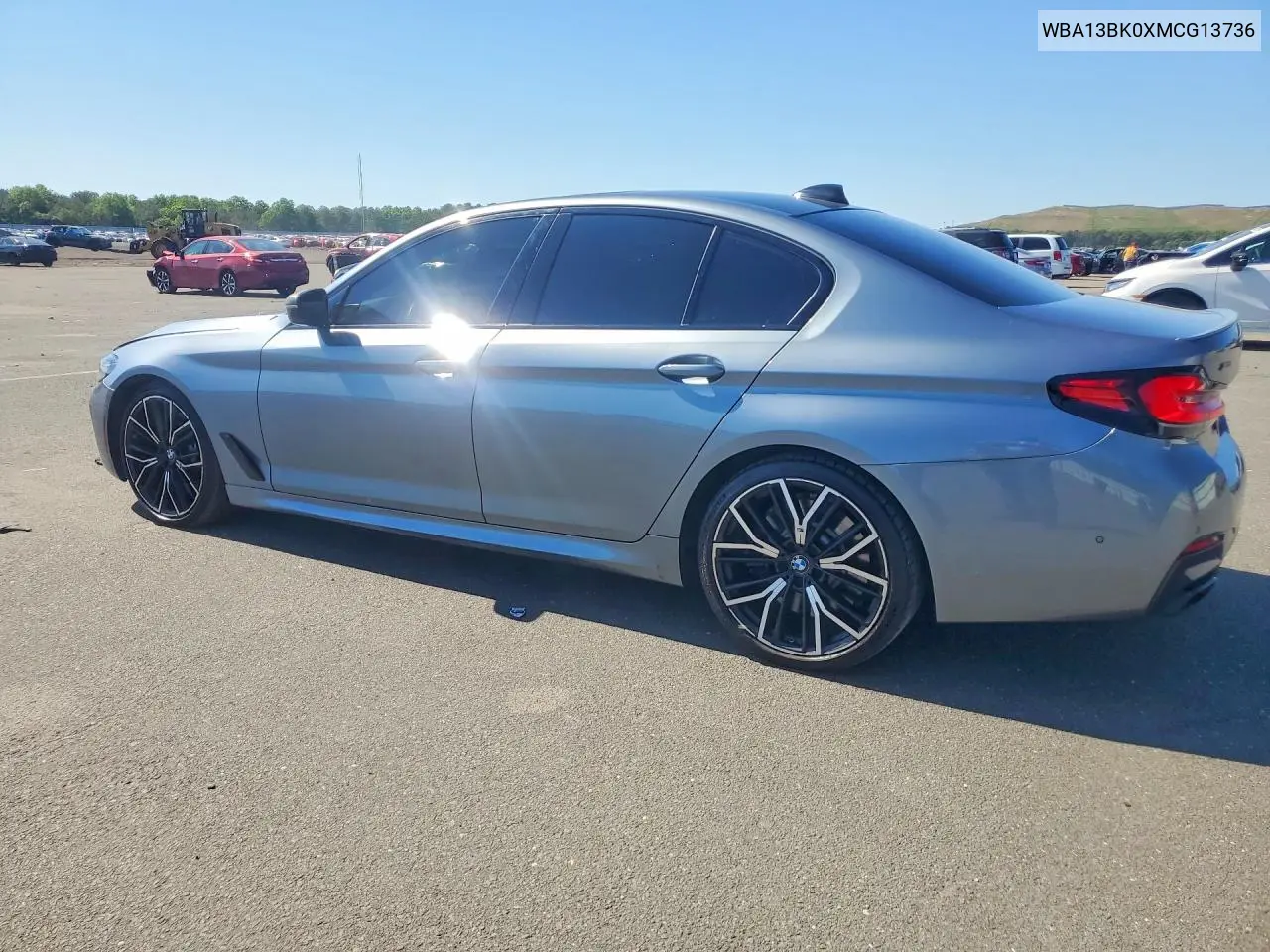2021 BMW M550Xi VIN: WBA13BK0XMCG13736 Lot: 56289956