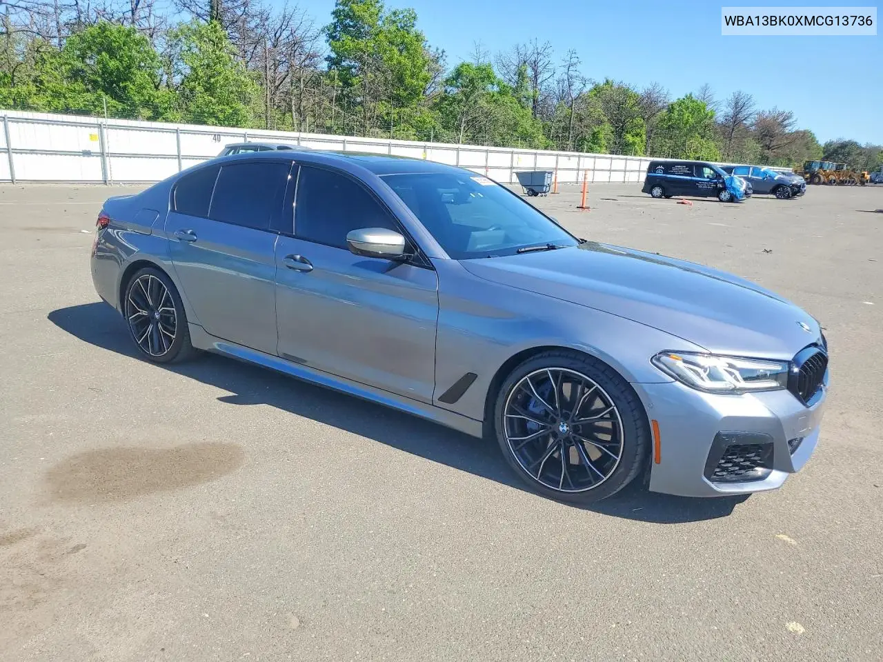 2021 BMW M550Xi VIN: WBA13BK0XMCG13736 Lot: 56289956