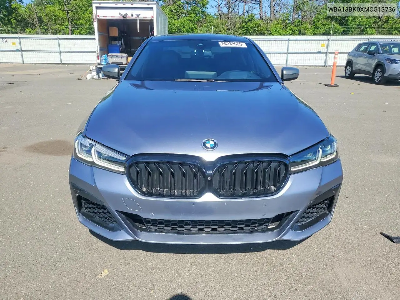 2021 BMW M550Xi VIN: WBA13BK0XMCG13736 Lot: 56289956