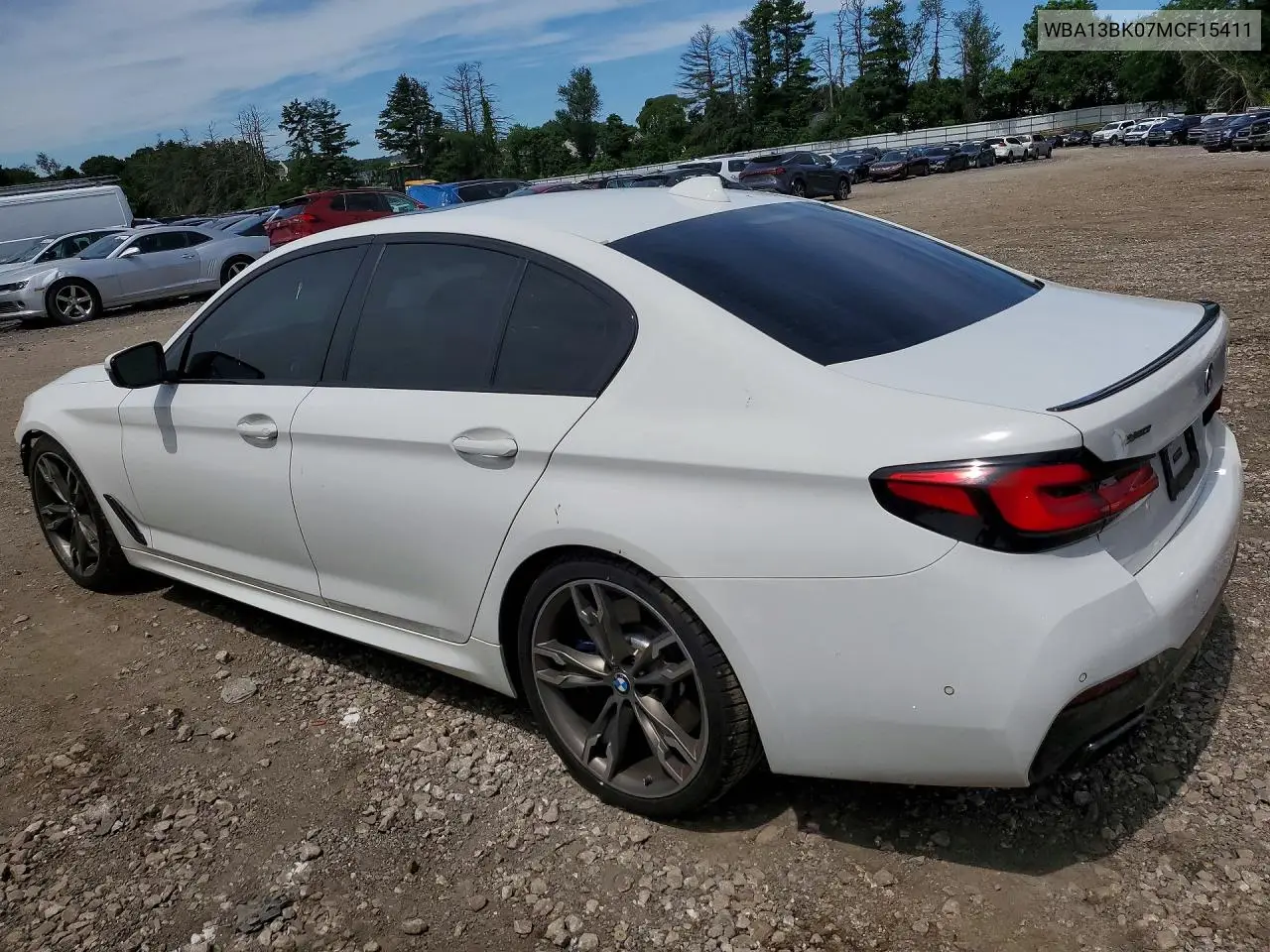 2021 BMW M550Xi VIN: WBA13BK07MCF15411 Lot: 56625766