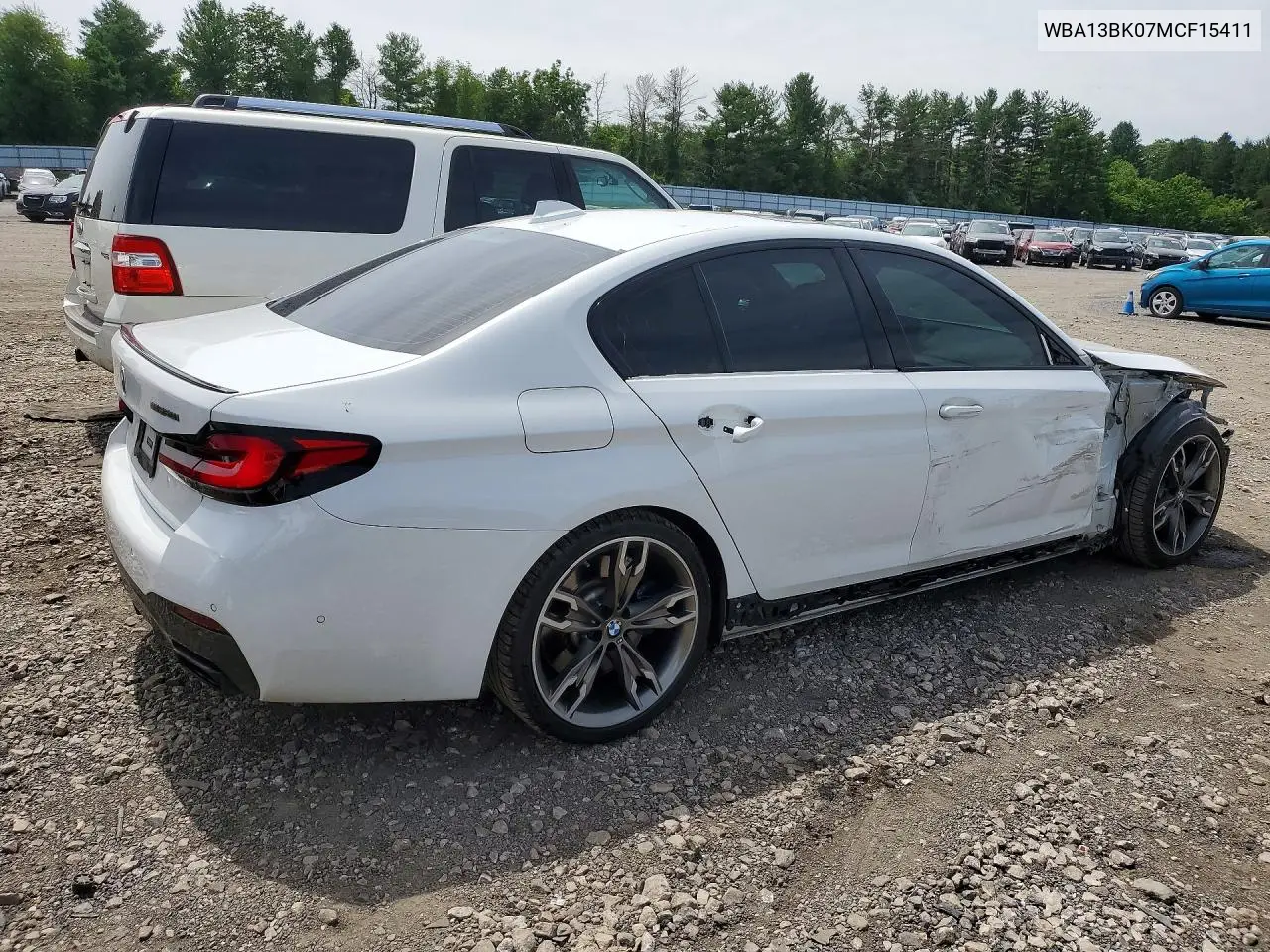 2021 BMW M550Xi VIN: WBA13BK07MCF15411 Lot: 56625766