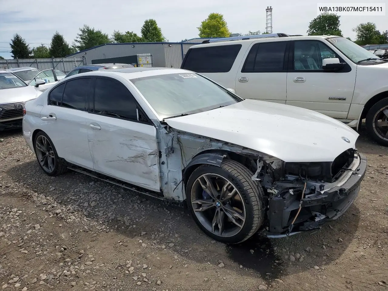 2021 BMW M550Xi VIN: WBA13BK07MCF15411 Lot: 56625766