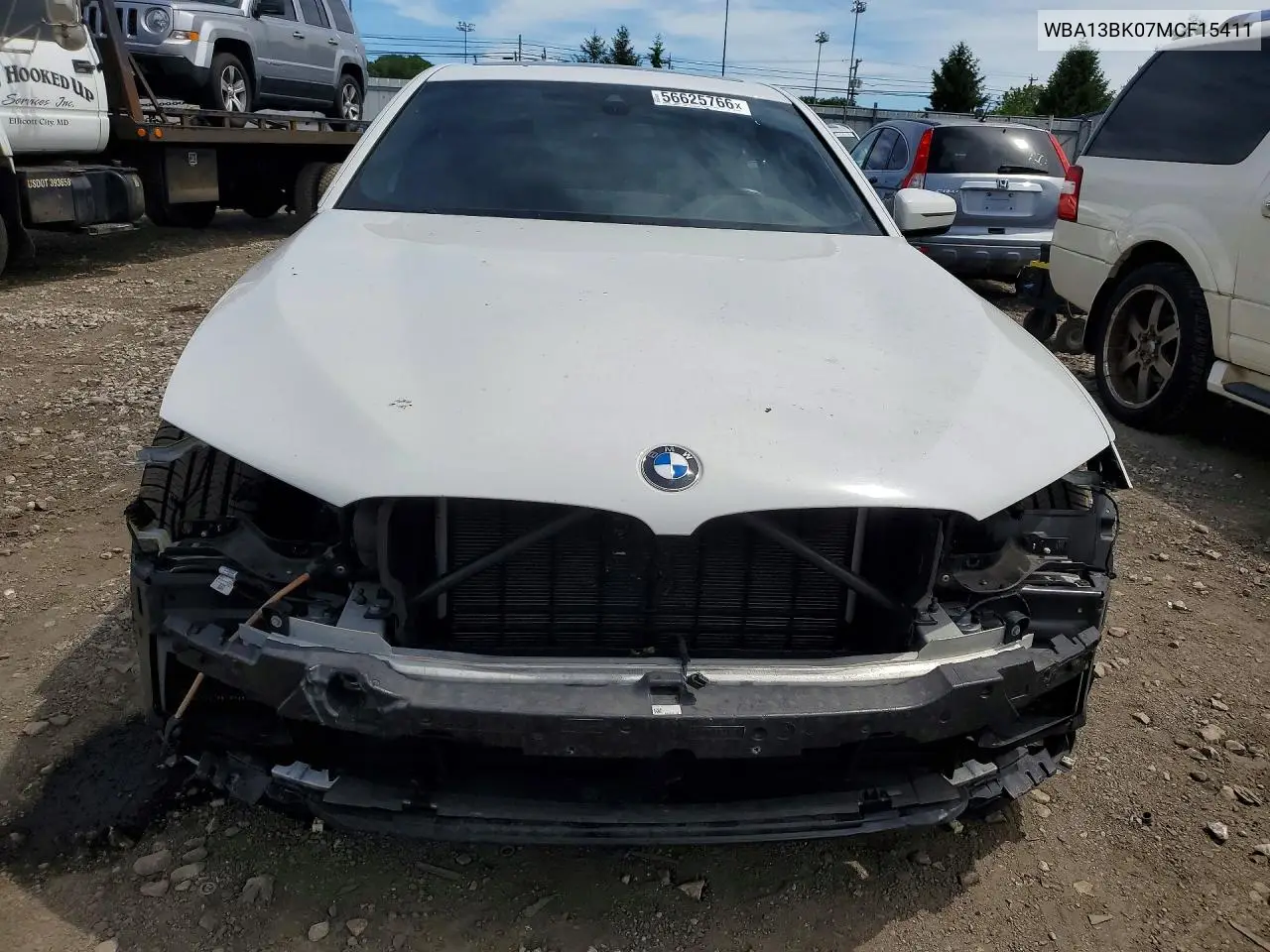 2021 BMW M550Xi VIN: WBA13BK07MCF15411 Lot: 56625766