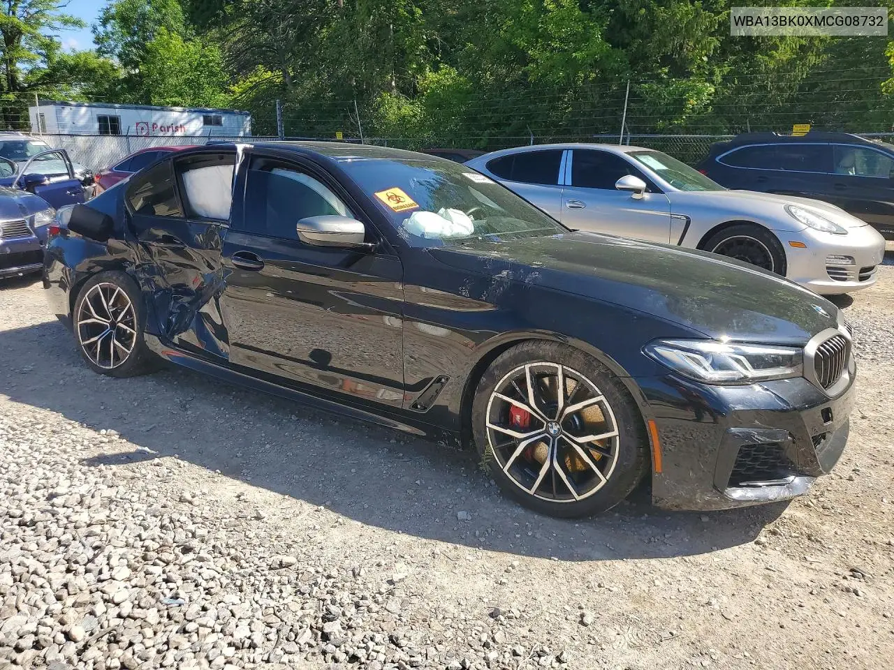 2021 BMW M550Xi VIN: WBA13BK0XMCG08732 Lot: 58562446