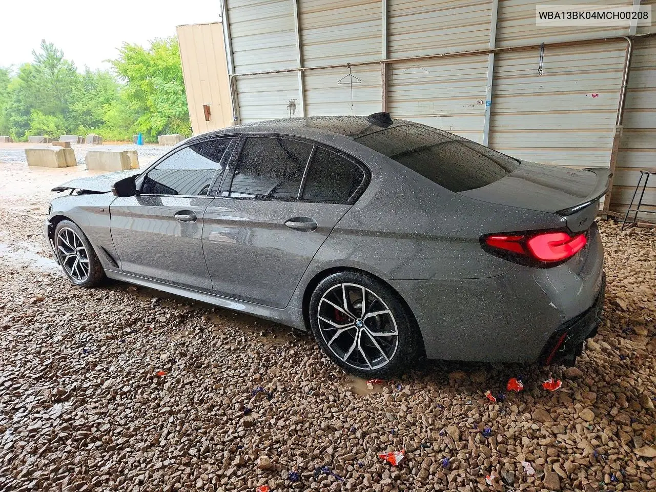 2021 BMW M550Xi VIN: WBA13BK04MCH00208 Lot: 59652406