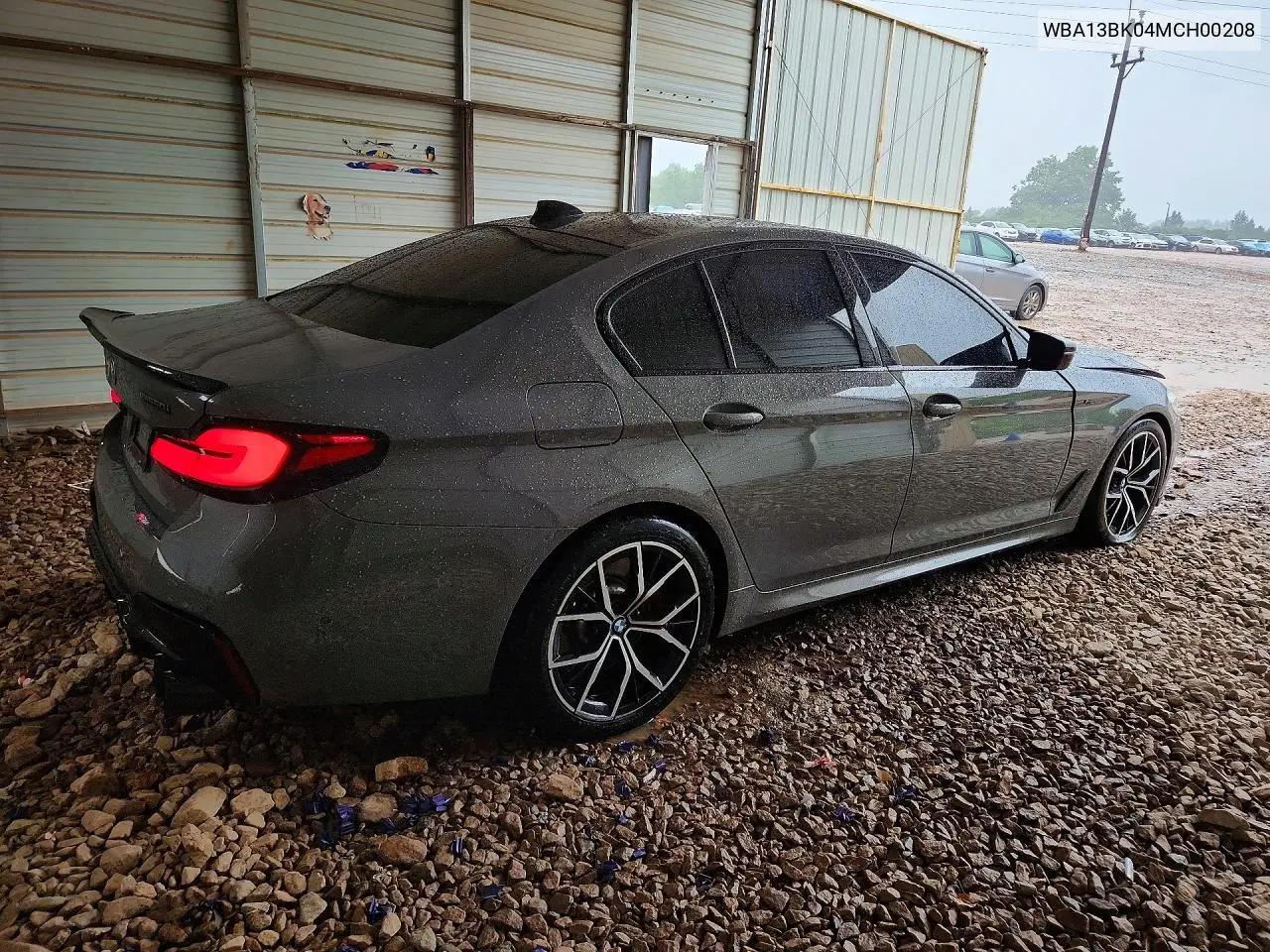 2021 BMW M550Xi VIN: WBA13BK04MCH00208 Lot: 59652406