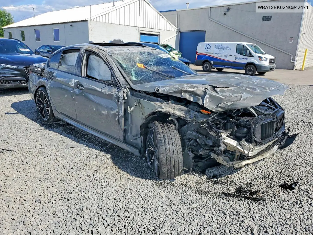 2022 BMW M550Xi VIN: WBA13BK02NCJ42471 Lot: 50513946