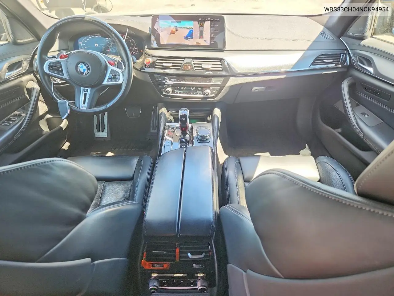 2022 BMW M5 VIN: WBS83CH04NCK94954 Lot: 59908906
