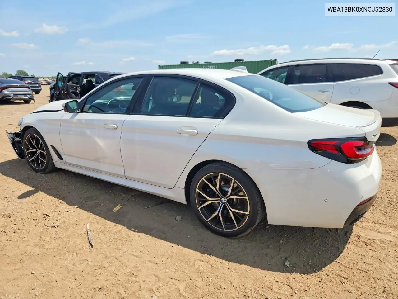 2022 BMW M550Xi VIN: WBA13BK0XNCJ52830 Lot: 61038866