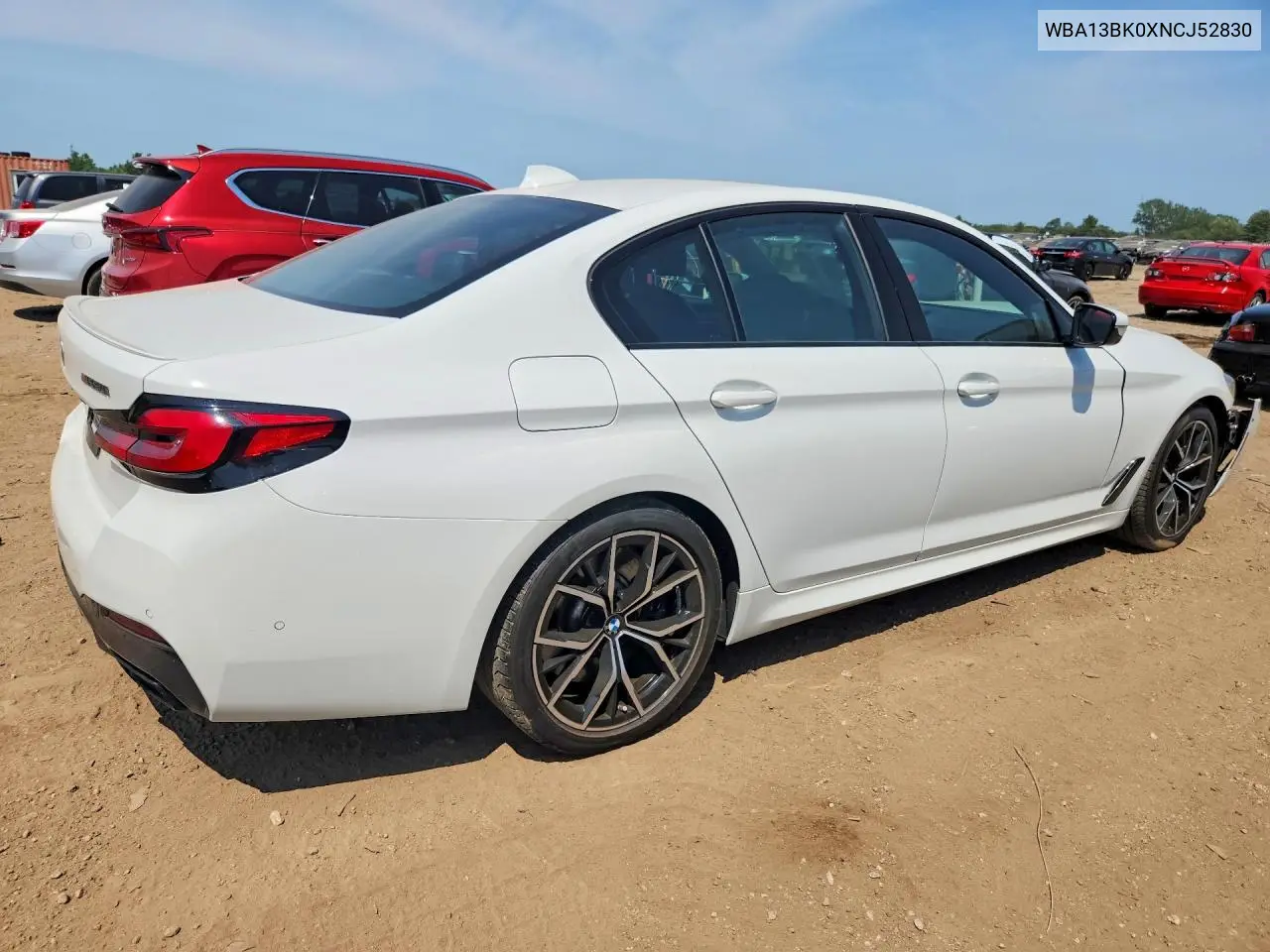 2022 BMW M550Xi VIN: WBA13BK0XNCJ52830 Lot: 61038866