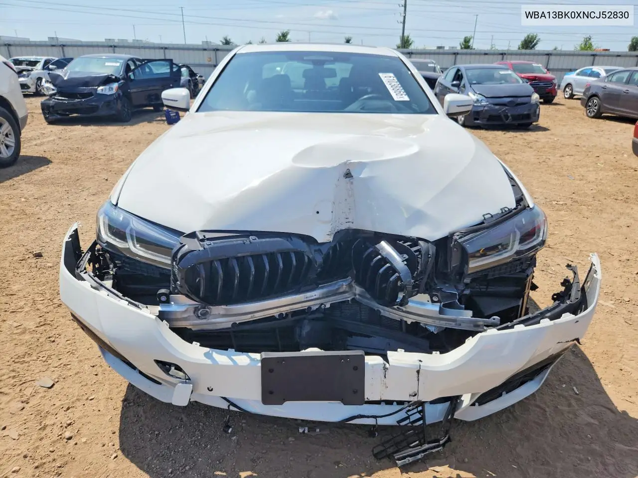 2022 BMW M550Xi VIN: WBA13BK0XNCJ52830 Lot: 61038866