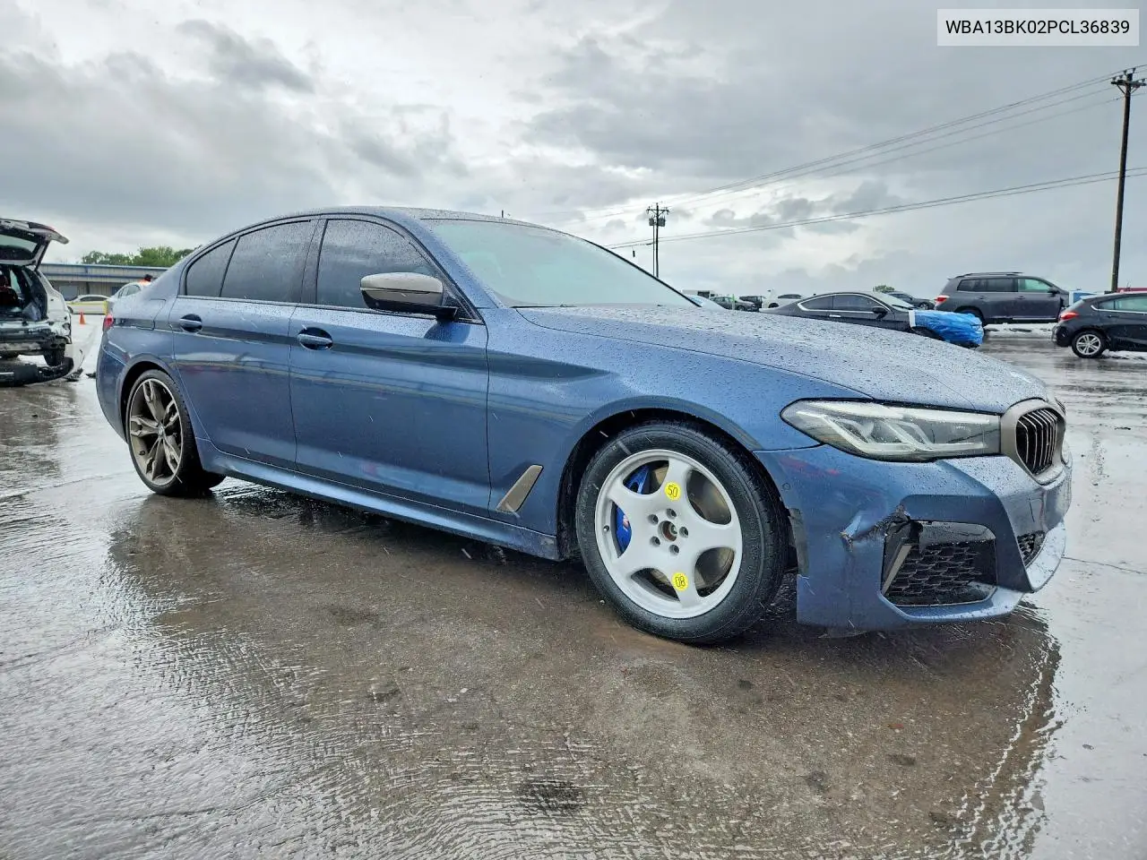 2023 BMW M550Xi VIN: WBA13BK02PCL36839 Lot: 52397666