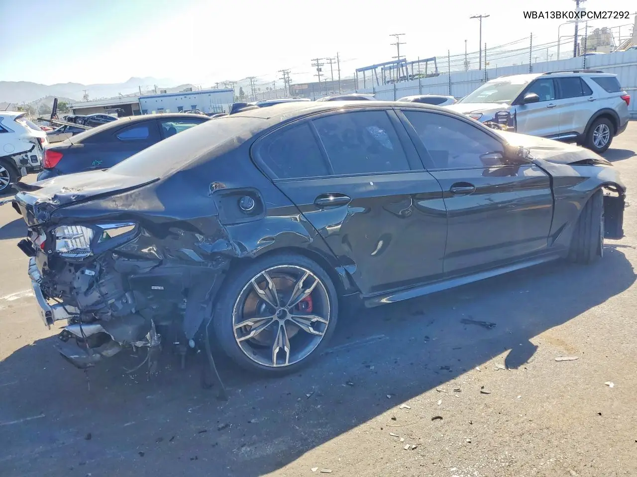 2023 BMW M550I VIN: WBA13BK0XPCM27292 Lot: 52853966