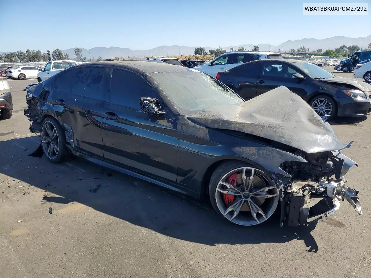 2023 BMW M550I VIN: WBA13BK0XPCM27292 Lot: 52853966