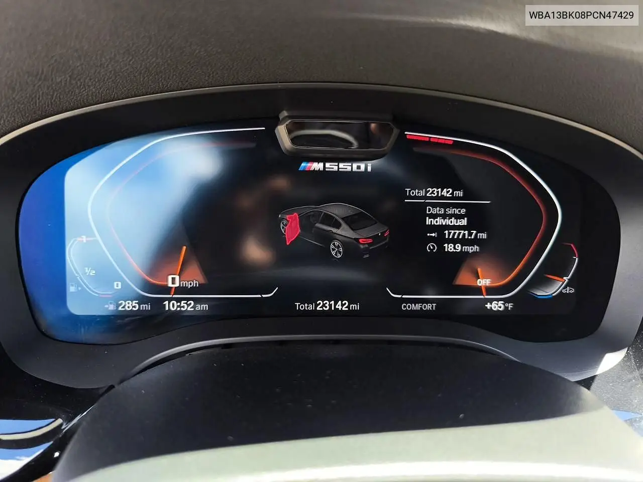 2023 BMW M550Xi VIN: WBA13BK08PCN47429 Lot: 54875776