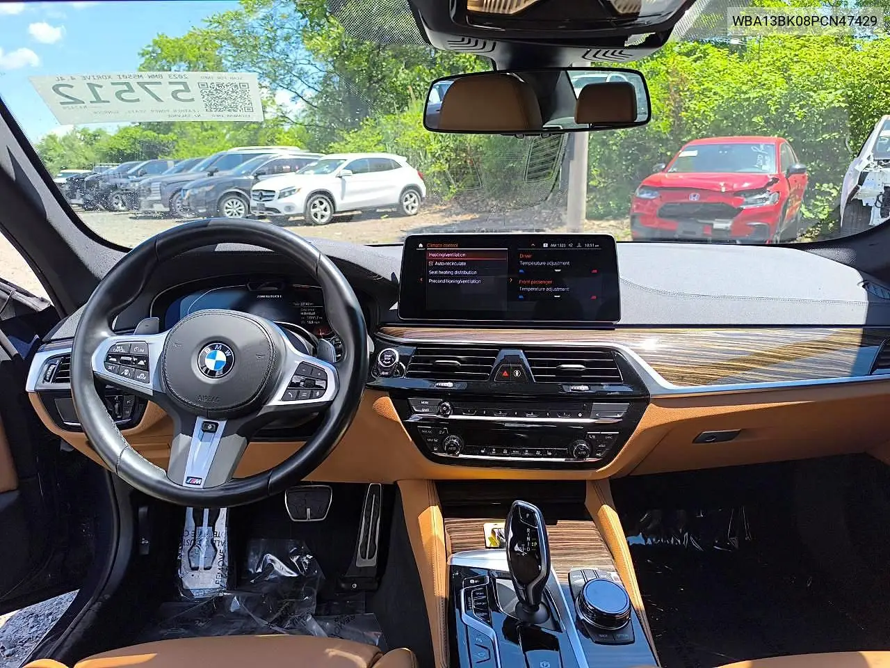 2023 BMW M550Xi VIN: WBA13BK08PCN47429 Lot: 54875776