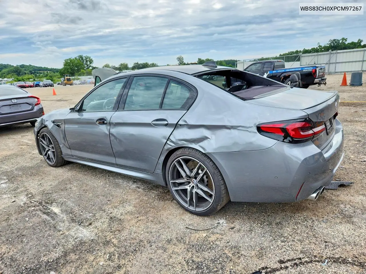 2023 BMW M5 VIN: WBS83CH0XPCM97267 Lot: 58639116