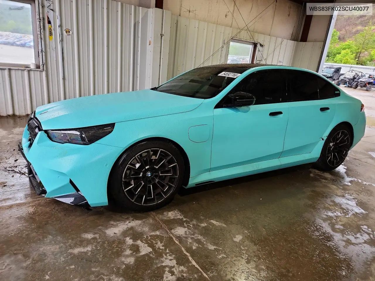 2025 BMW M5 VIN: WBS83FK02SCU40077 Lot: 54692766