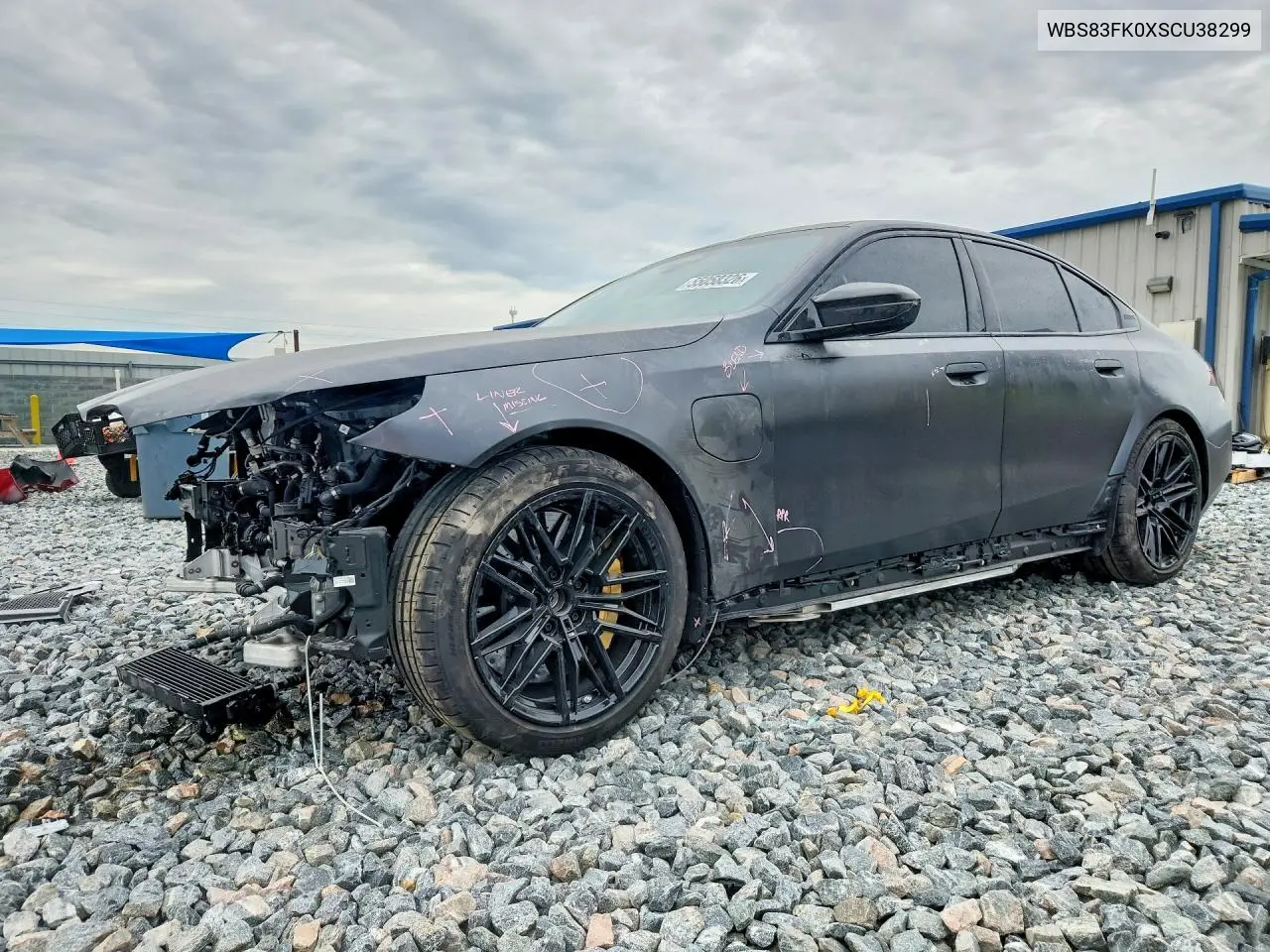 2025 BMW M5 VIN: WBS83FK0XSCU38299 Lot: 55058326