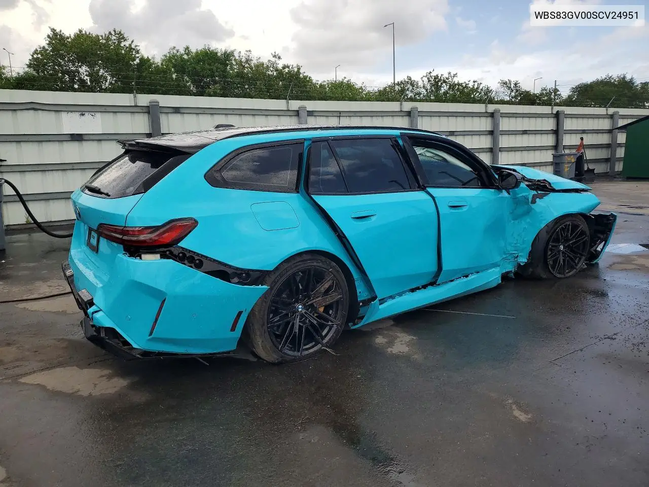 2025 BMW M5 Touring VIN: WBS83GV00SCV24951 Lot: 59143826