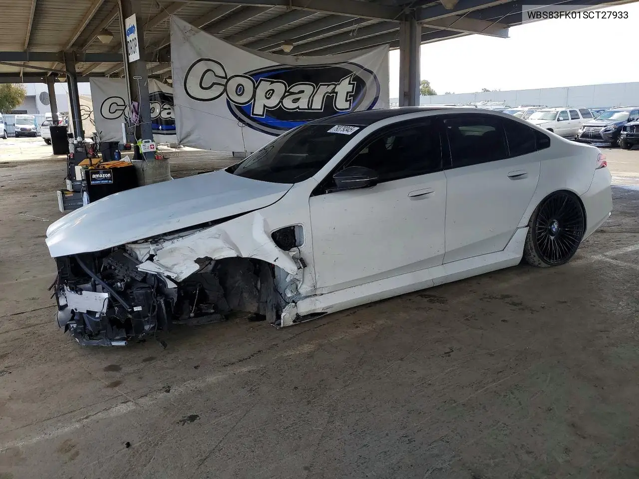 2025 BMW M5 VIN: WBS83FK01SCT27933 Lot: 79379345