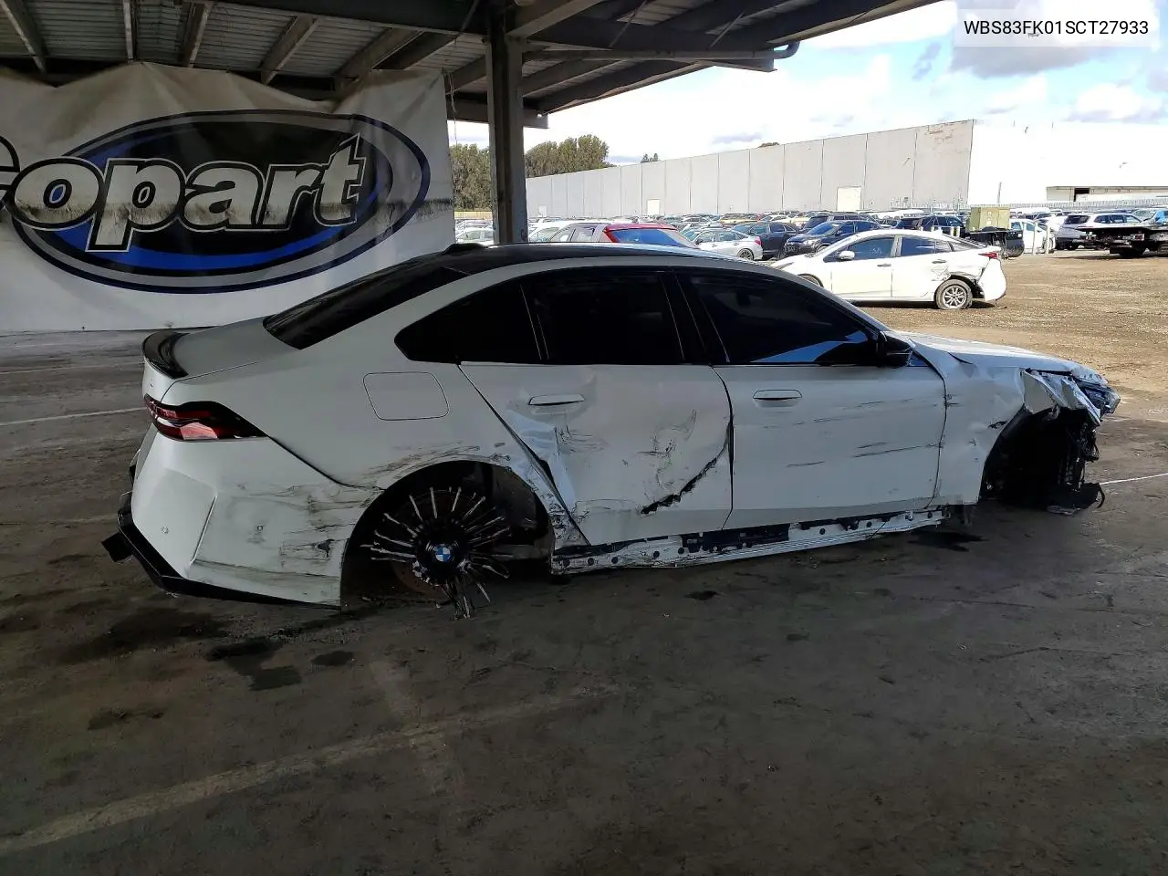 2025 BMW M5 VIN: WBS83FK01SCT27933 Lot: 79379345