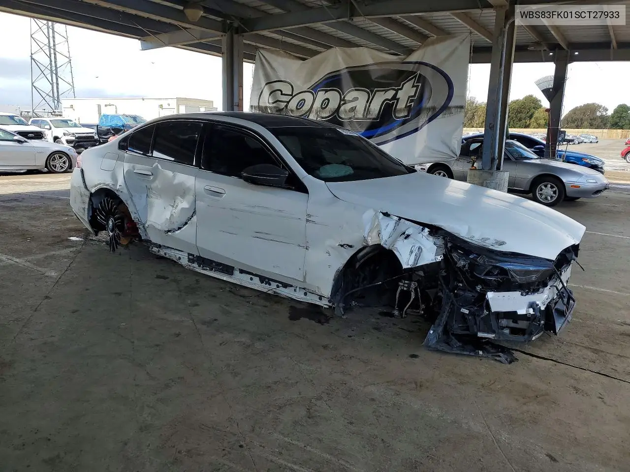 2025 BMW M5 VIN: WBS83FK01SCT27933 Lot: 79379345