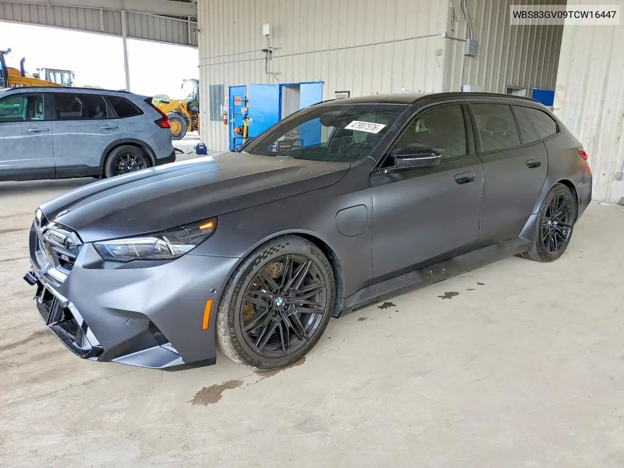 2026 BMW M5 Touring VIN: WBS83GV09TCW16447 Lot: 47907576