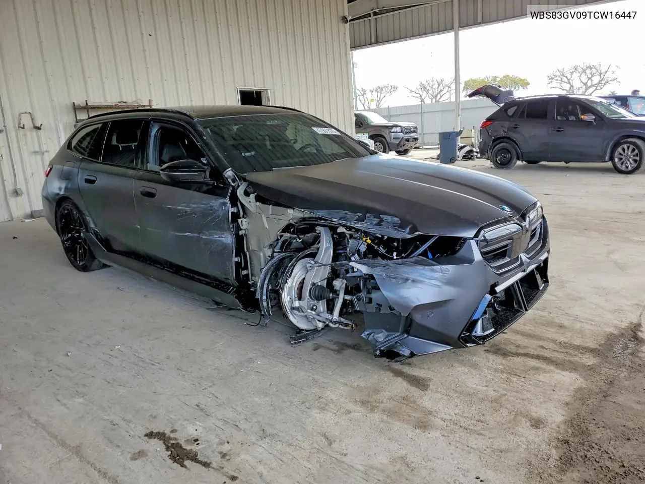 2026 BMW M5 Touring VIN: WBS83GV09TCW16447 Lot: 47907576