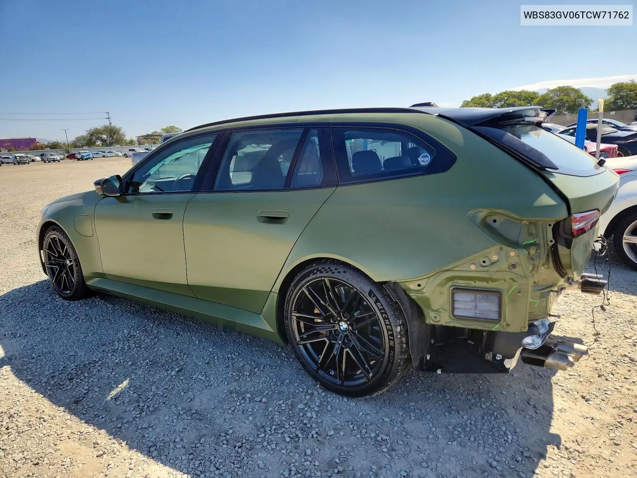 2026 BMW M5 Touring VIN: WBS83GV06TCW71762 Lot: 58217326