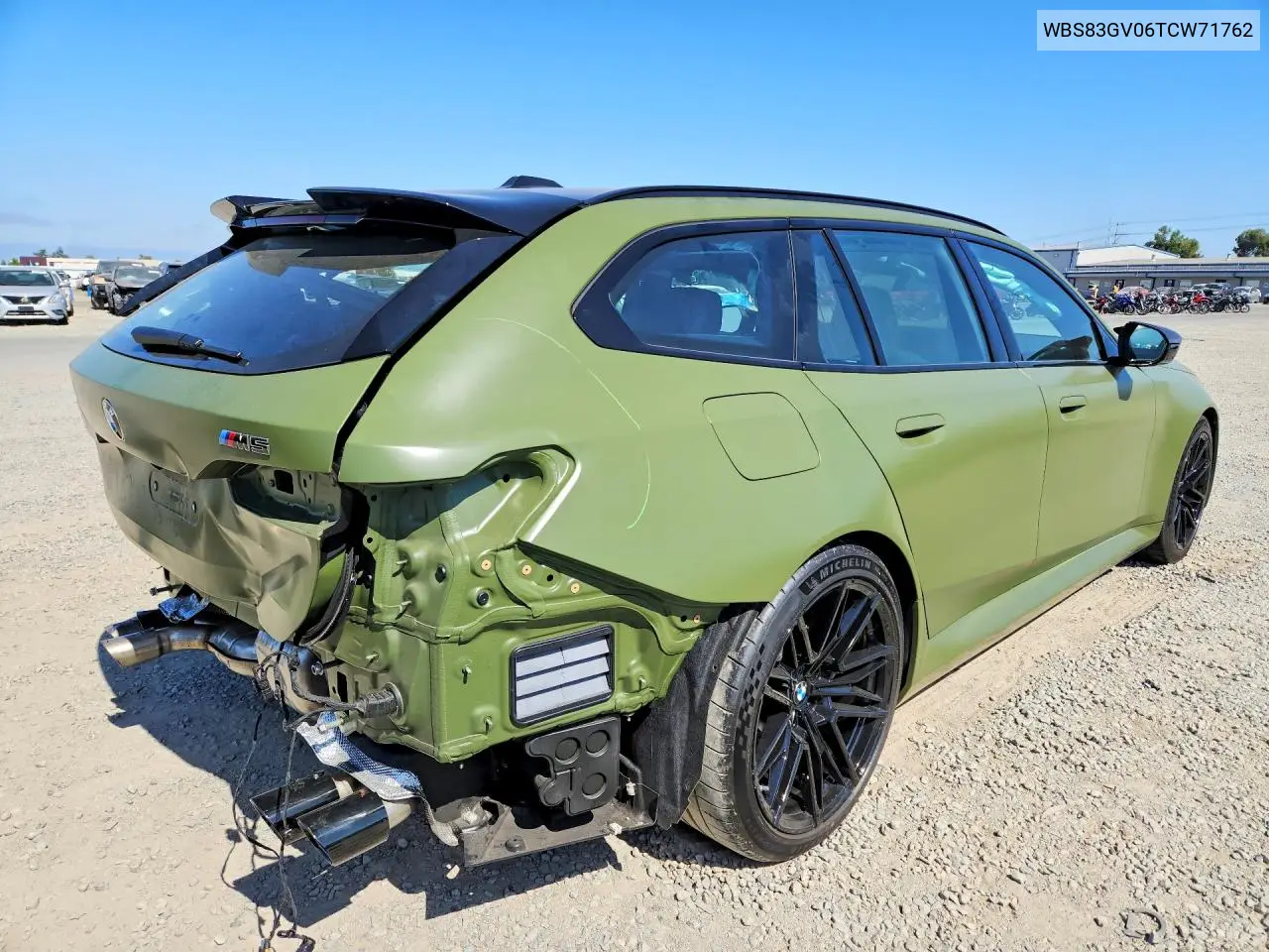 2026 BMW M5 Touring VIN: WBS83GV06TCW71762 Lot: 58217326