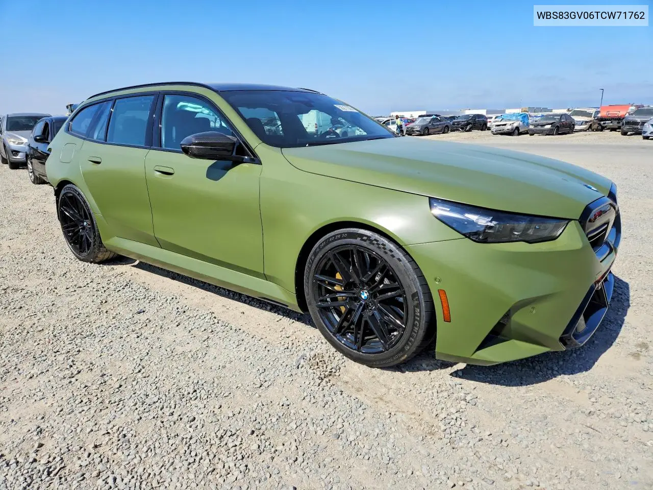 2026 BMW M5 Touring VIN: WBS83GV06TCW71762 Lot: 58217326