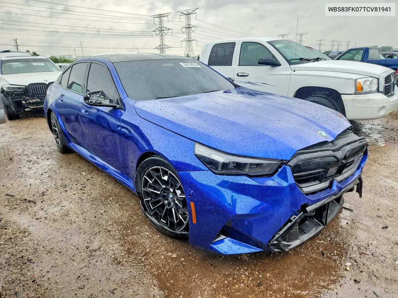 2026 BMW M5 VIN: WBS83FK07TCV81941 Lot: 58724616