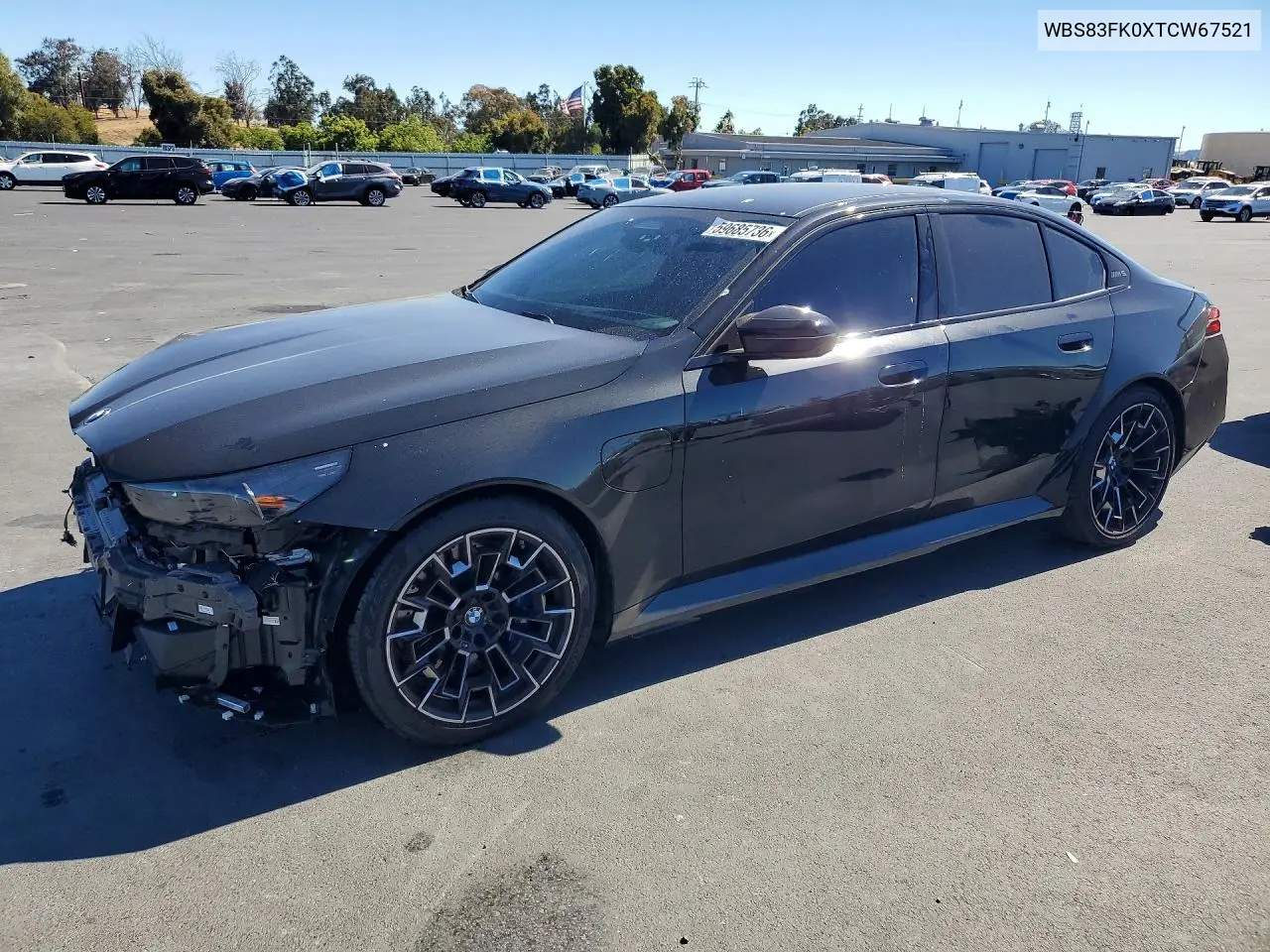 2026 BMW M5 VIN: WBS83FK0XTCW67521 Lot: 59685736