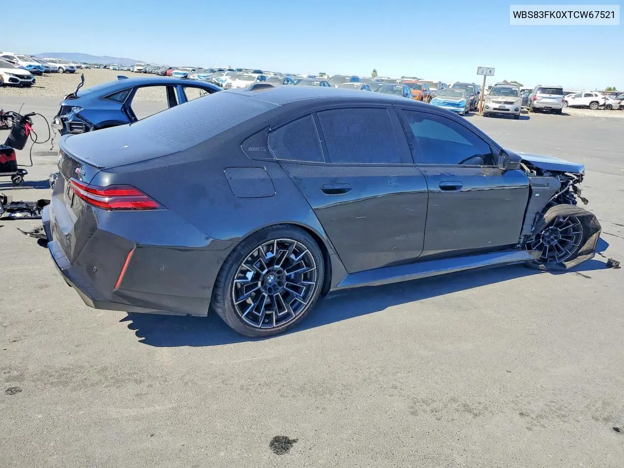 2026 BMW M5 VIN: WBS83FK0XTCW67521 Lot: 59685736