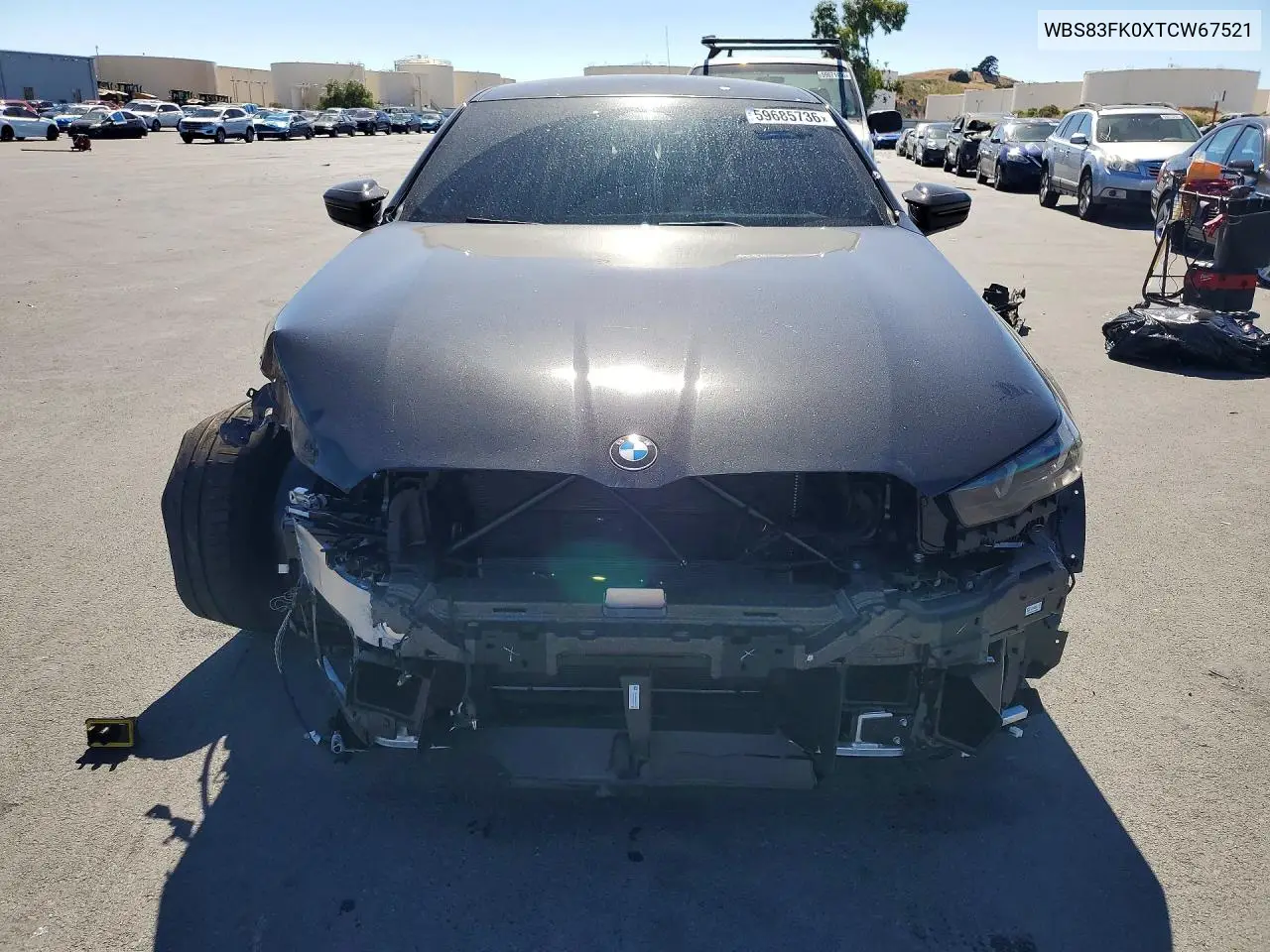 2026 BMW M5 VIN: WBS83FK0XTCW67521 Lot: 59685736