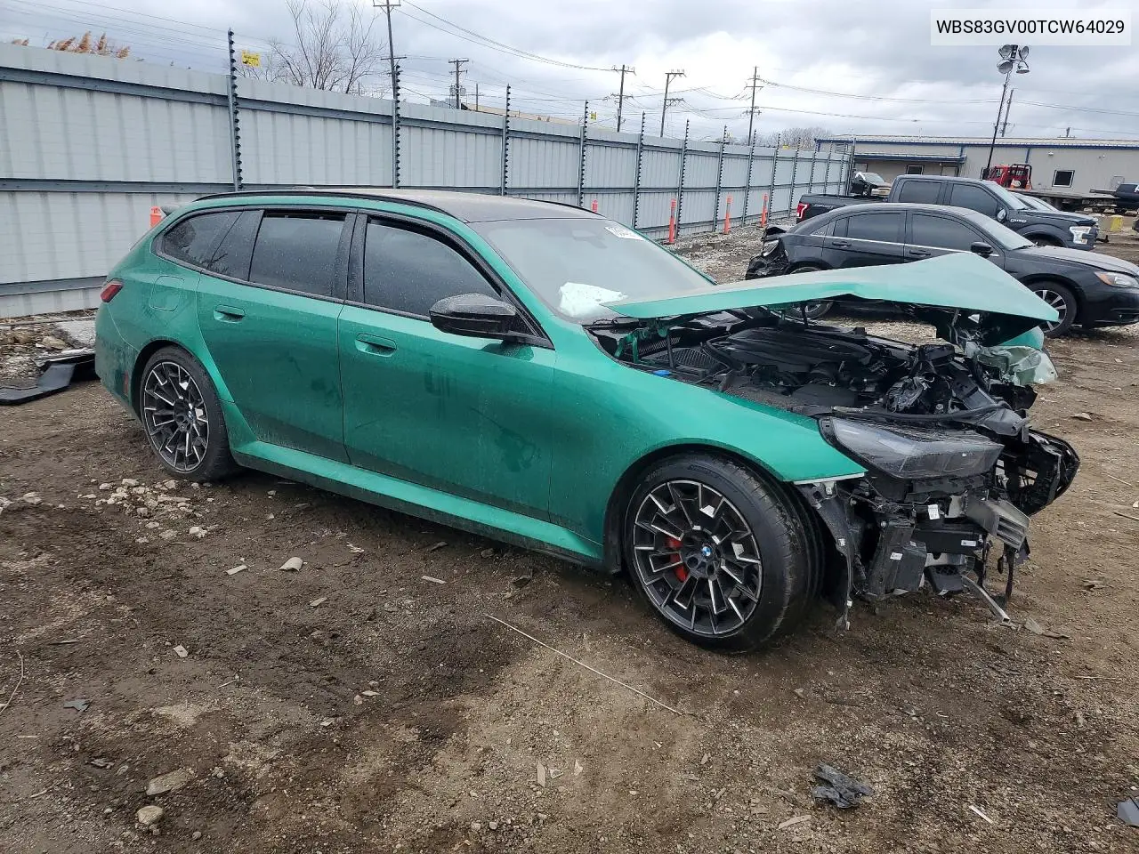 2026 BMW M5 Touring VIN: WBS83GV00TCW64029 Lot: 78344395