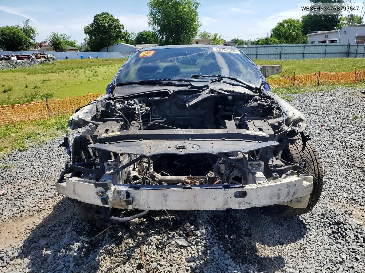 2006 BMW M6 VIN: WBSEH93476B797547 Lot: 55764266