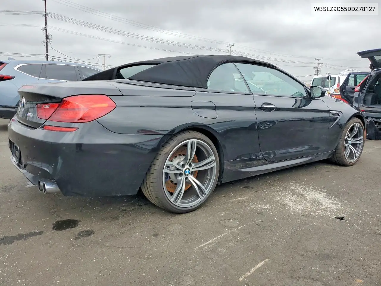 2013 BMW M6 VIN: WBSLZ9C55DDZ78127 Lot: 59908226