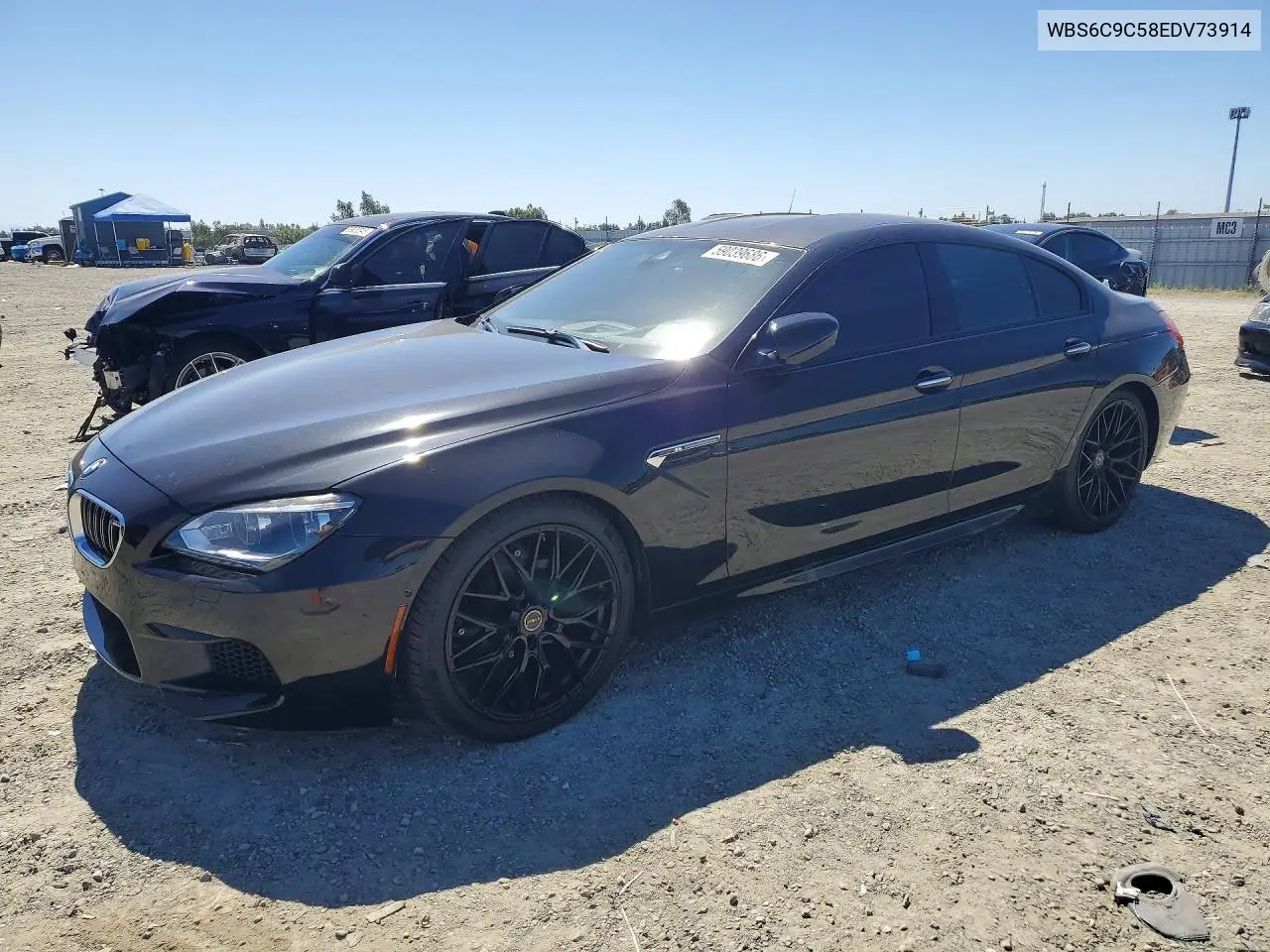 2014 BMW M6 Gran Coupe VIN: WBS6C9C58EDV73914 Lot: 59039686