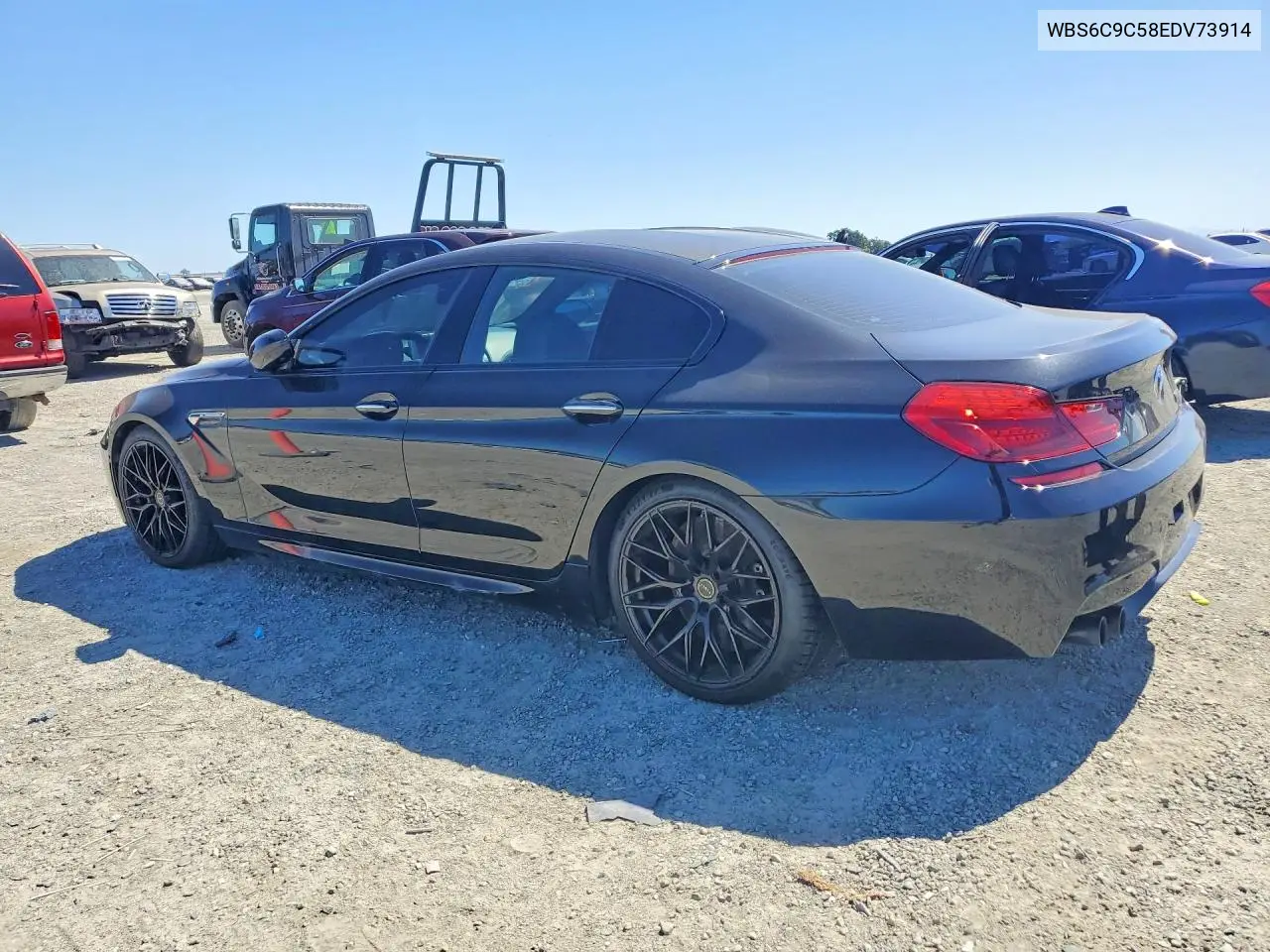 2014 BMW M6 Gran Coupe VIN: WBS6C9C58EDV73914 Lot: 59039686