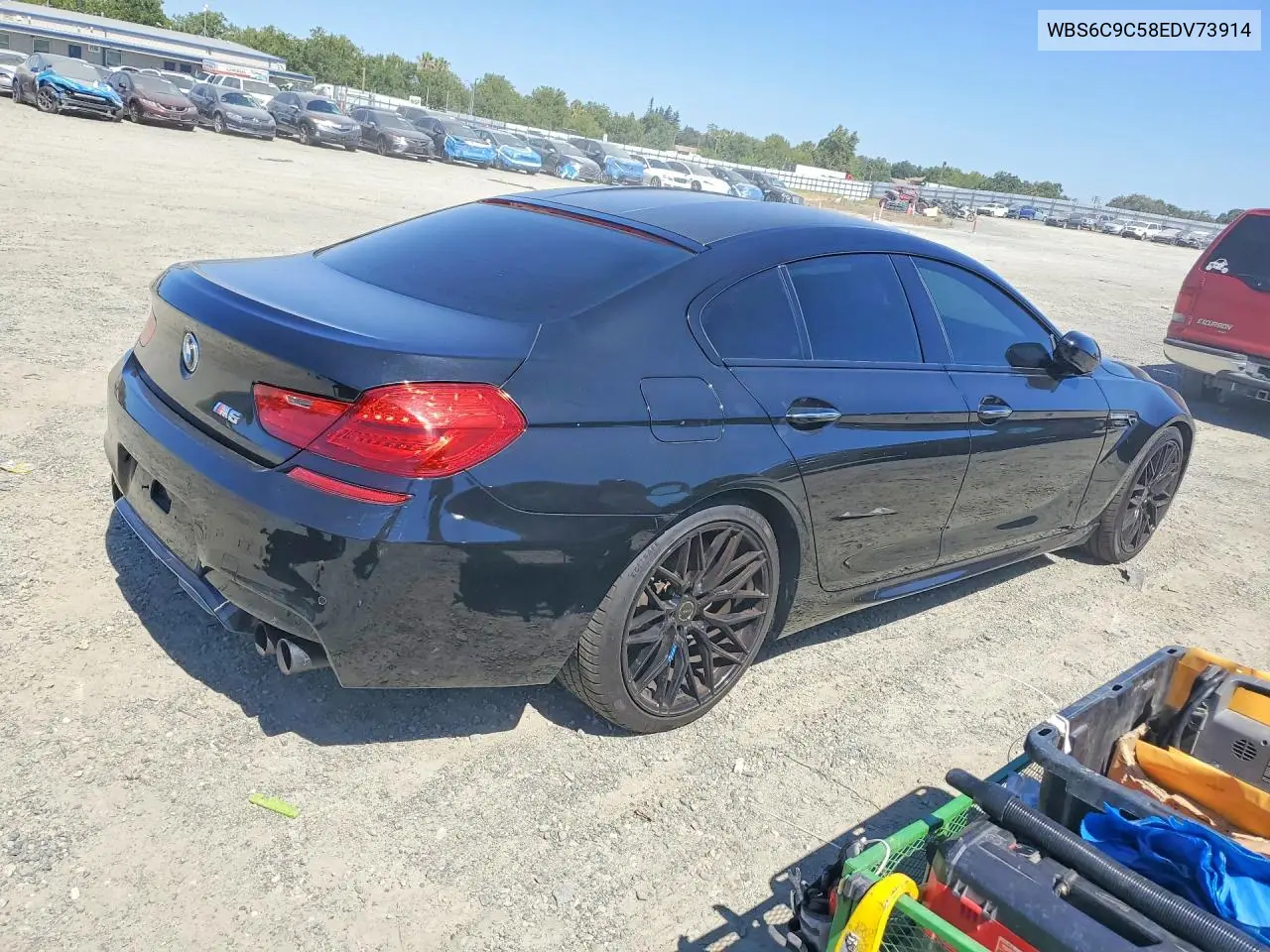 2014 BMW M6 Gran Coupe VIN: WBS6C9C58EDV73914 Lot: 59039686