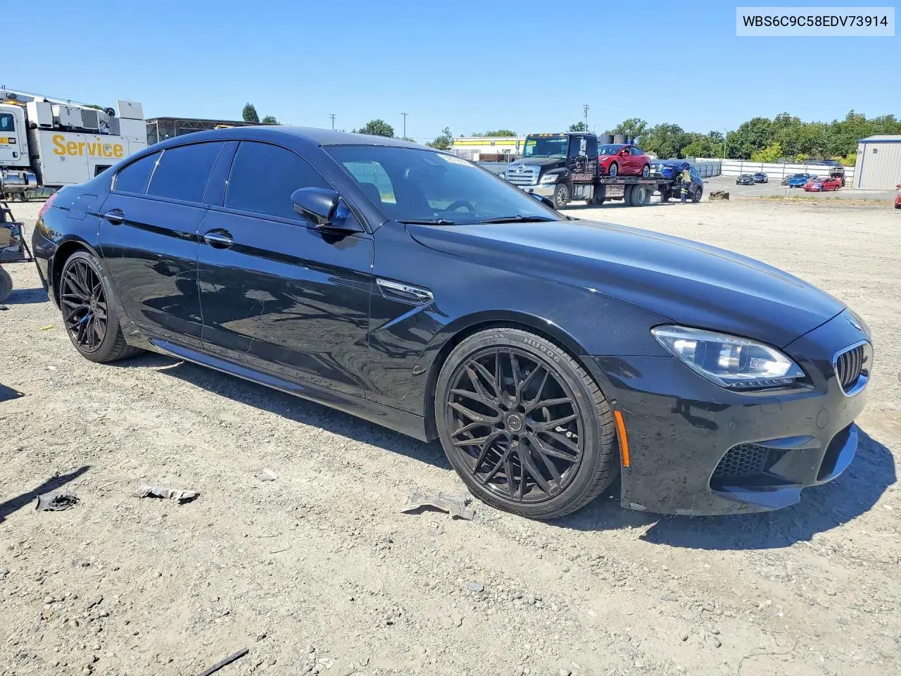 2014 BMW M6 Gran Coupe VIN: WBS6C9C58EDV73914 Lot: 59039686