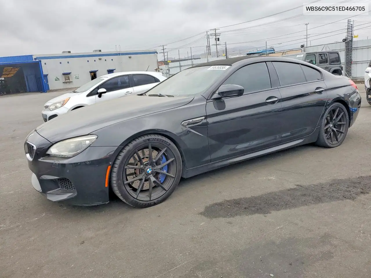 2014 BMW M6 Gran Coupe VIN: WBS6C9C51ED466705 Lot: 59636856