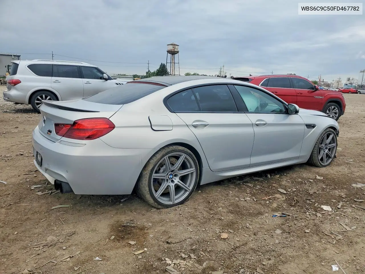 2015 BMW M6 Gran Coupe VIN: WBS6C9C50FD467782 Lot: 55622416